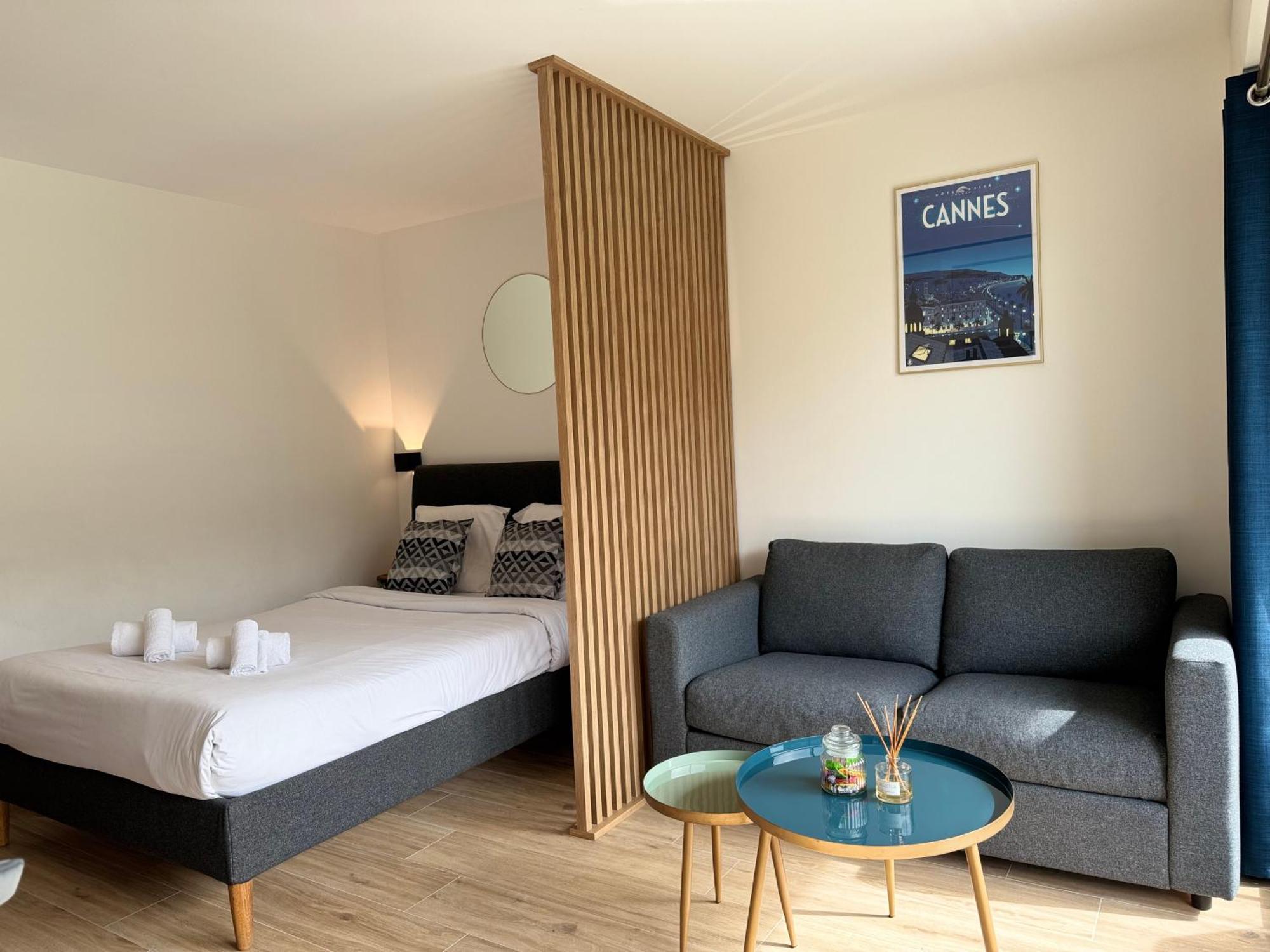 Cosy Appartement, Centre-Ville Cannes, Terrasse, Clim Luaran gambar